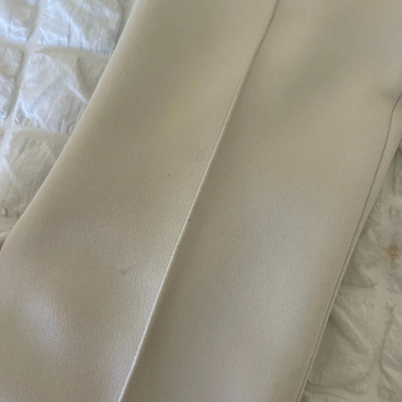 The Row beige off white  structured tailored crop pants - Picture 5 of 10